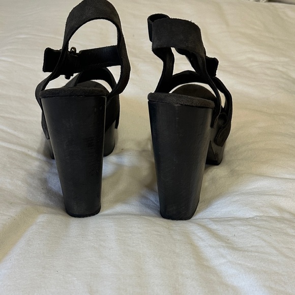 All Saints Rees Asphalt Women's Platform Sandal 9.5 - Picture 4 of 6